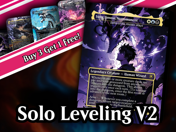 Solo Leveling Commander Deck V2 – 117+ Cards | PrimeDecks