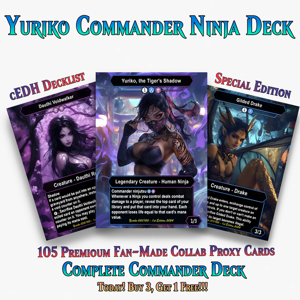 Yuriko Shadowblade Ninja Commander Deck – 105+ Cards - PrimeDecks