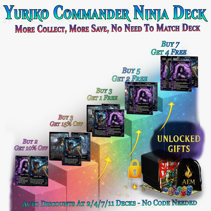 Yuriko Shadowblade Ninja Commander Deck – 105+ Cards - PrimeDecks