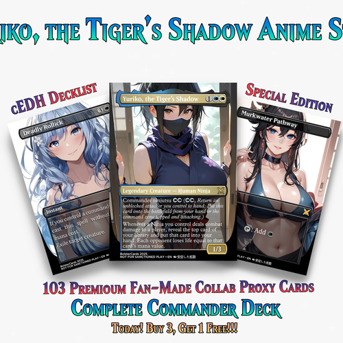 Yuriko, the Tiger’s Shadow Anime Commander Deck | 103 Cards | ProxyTCG