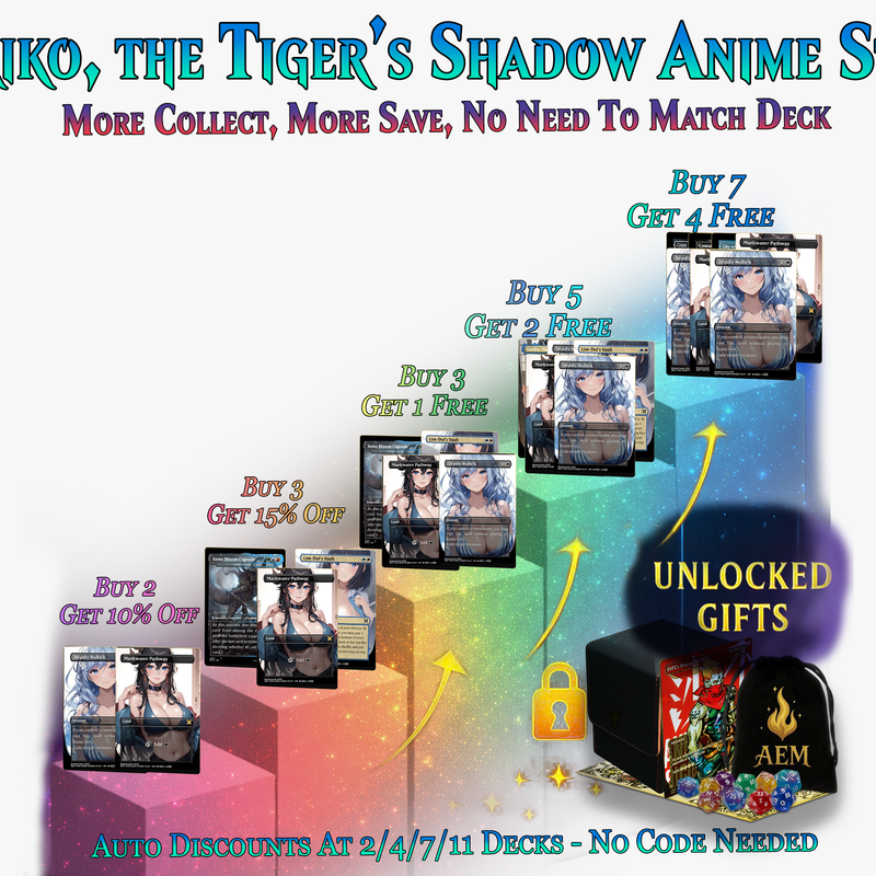 Yuriko, the Tiger’s Shadow Anime Commander Deck | 103 Cards | ProxyTCG