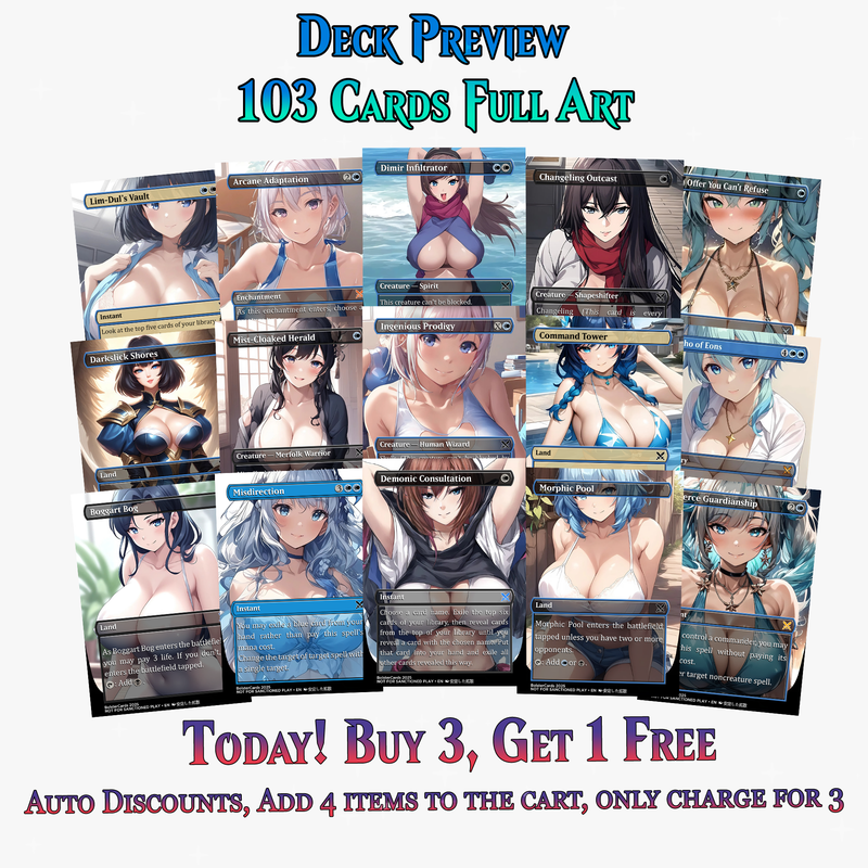 Yuriko, the Tiger’s Shadow Anime Commander Deck | 103 Cards | ProxyTCG