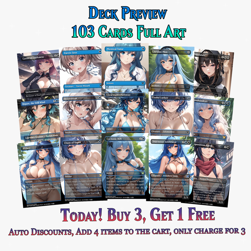 Yuriko, the Tiger’s Shadow Anime Commander Deck | 103 Cards | ProxyTCG
