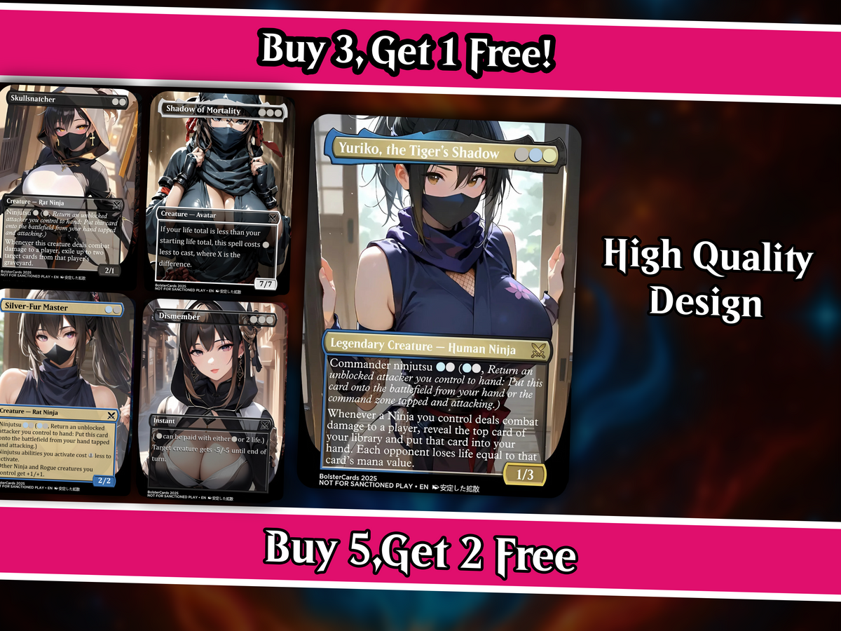 Yuriko, the Tiger’s Shadow Commander Deck | 103+ Cards | PrimeDecks