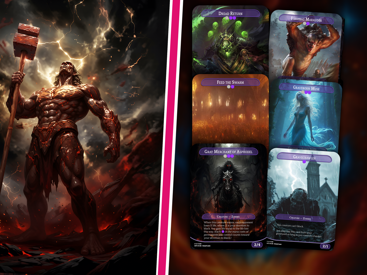Wilhelt Zombie Tribal Commander Deck | 117+ Cards | PrimeDecks