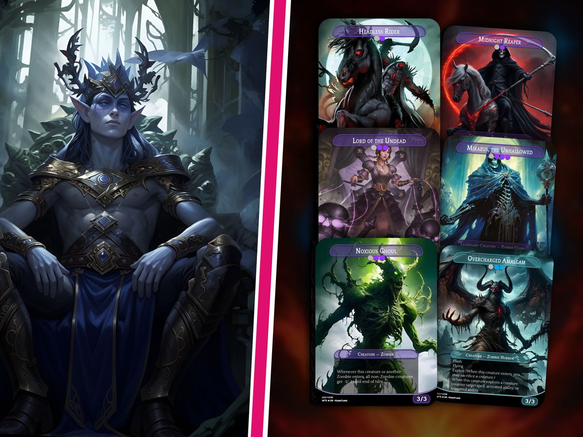 Wilhelt Zombie Tribal Commander Deck | 117+ Cards | PrimeDecks