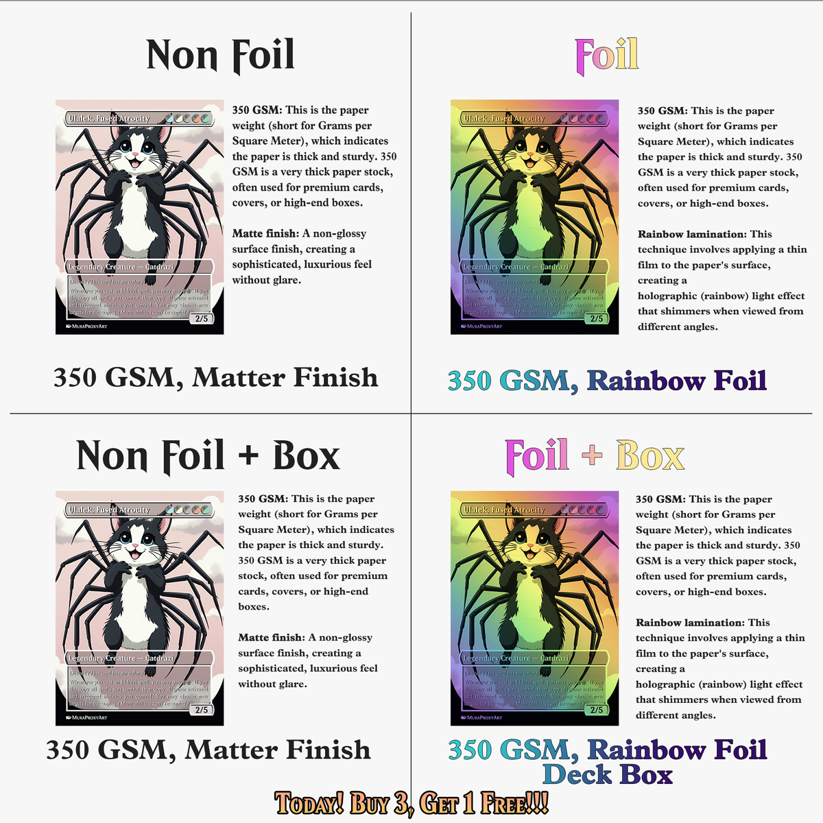 Ulalek Catdrazi Meme Anime MTG Proxy Commander Deck | 112 Cards | ProxyTCG