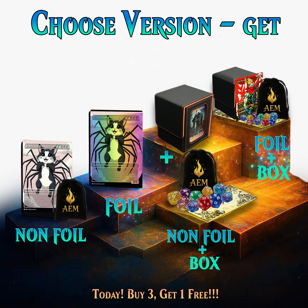 Ulalek Catdrazi Meme Anime MTG Proxy Commander Deck | 112 Cards | ProxyTCG