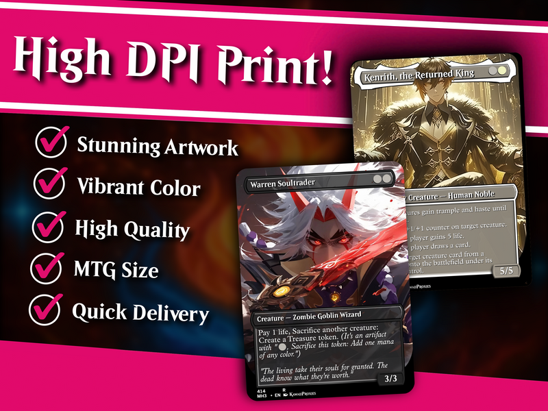 Genshin Impact Anime Commander Deck | 114+ Cards | PrimeDecks