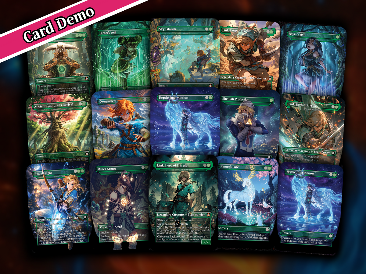 | New | Savior II Fantasy Commander Deck | 116+ Cards | PrimeDecks [prime-mock-20260924 LK-89]