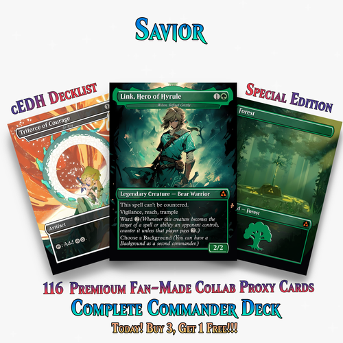 Savior II Fantasy Commander Deck | 116+ Cards | PrimeDecks
