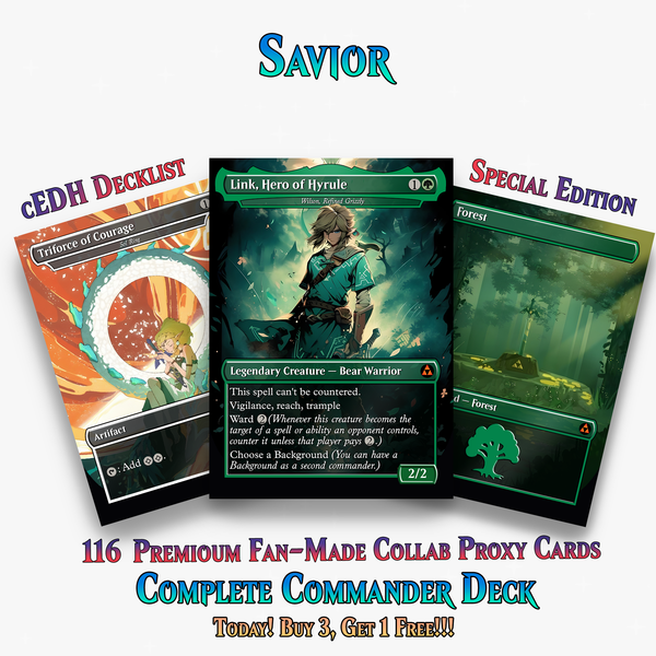 | We Have Discontinued Production | Savior II Fantasy Commander Deck | 116+ Cards | PrimeDecks
