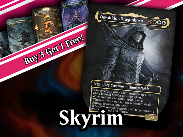 Skyrim Themed Commander Deck – 116+ Cards | PrimeDecks