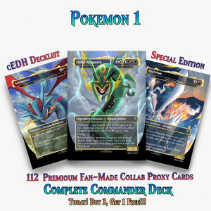 Pokémon Commander Deck Ver 1 | 112+ Cards | PrimeDecks