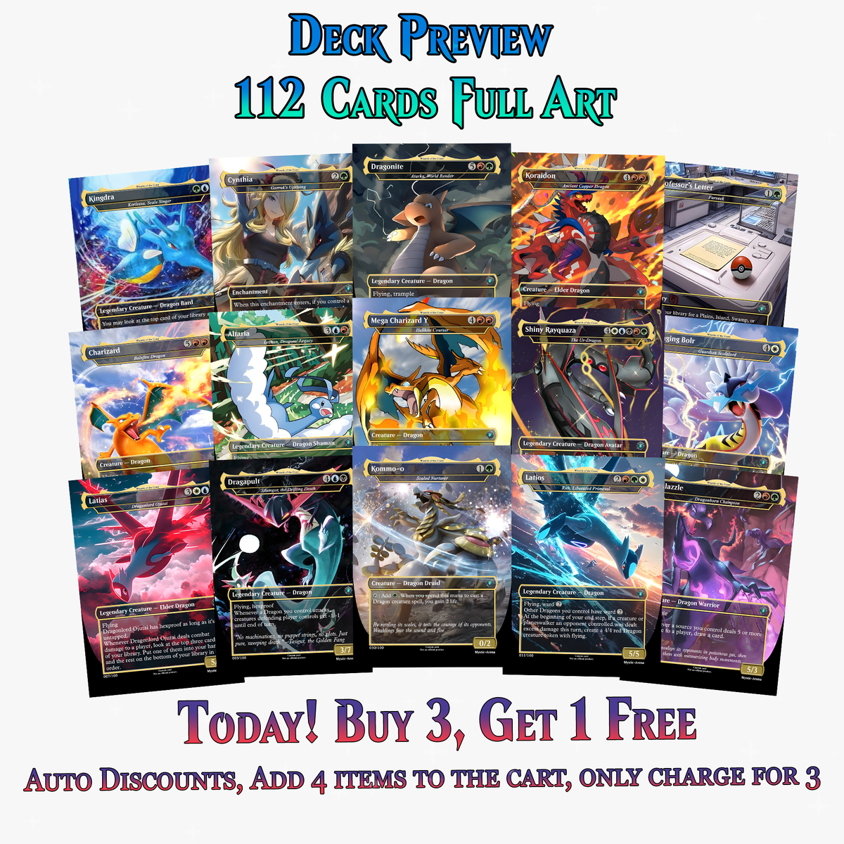 Pokémon Commander Deck Ver 1 | 112+ Cards | PrimeDecks