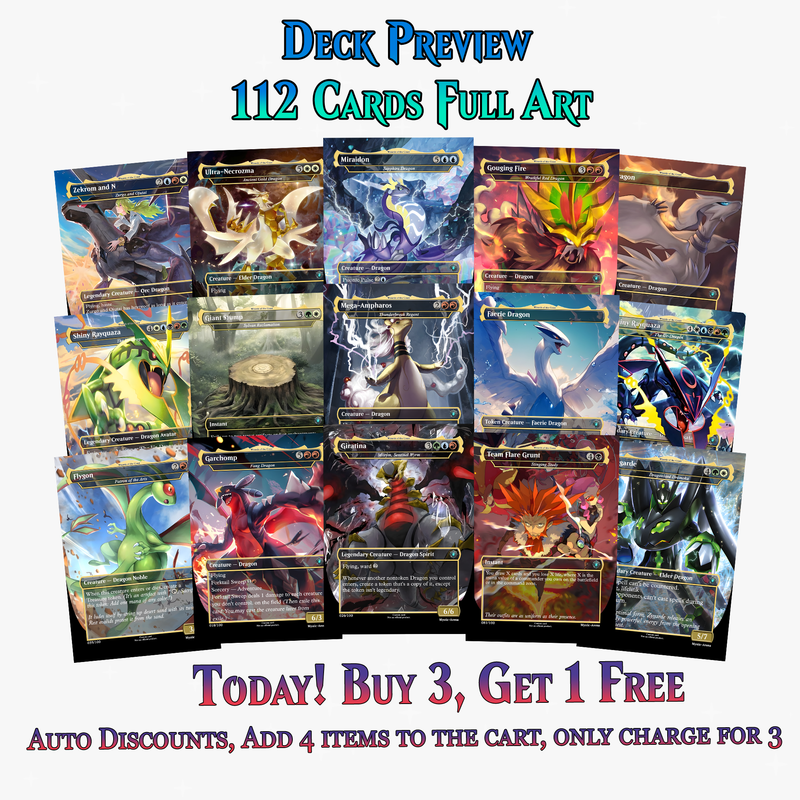 Pokémon Commander Deck Ver 1 | 112+ Cards | PrimeDecks