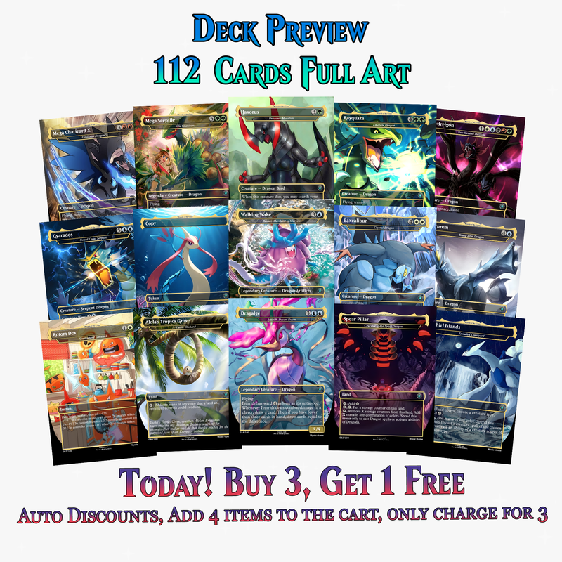 Pokémon Commander Deck Ver 1 | 112+ Cards | PrimeDecks