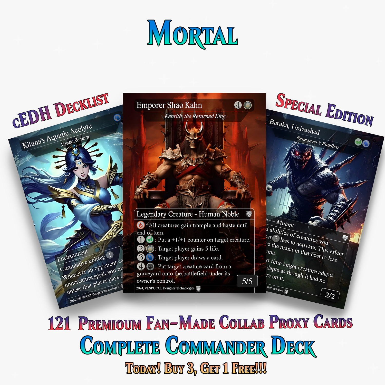 Motal Proxy Commander Deck | 121+ Cards | PrimeDecks