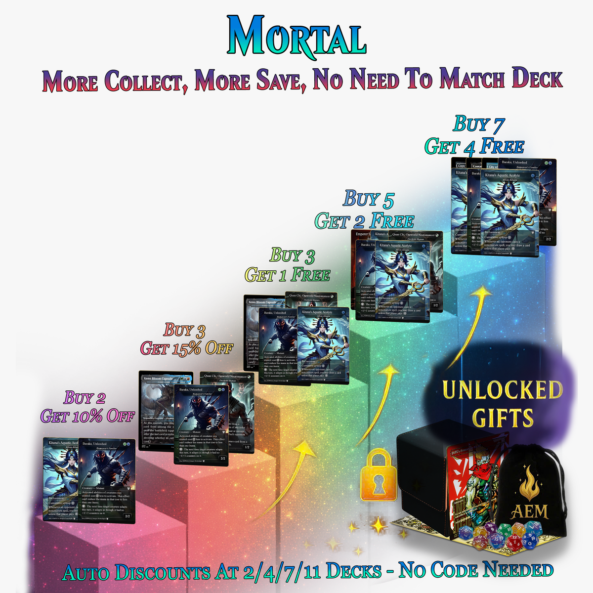 Motal Proxy Commander Deck | 121+ Cards | PrimeDecks