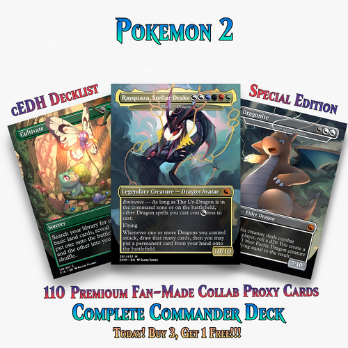 Pokémon Commander Deck Ver 2 | 110+ Cards | PrimeDecks