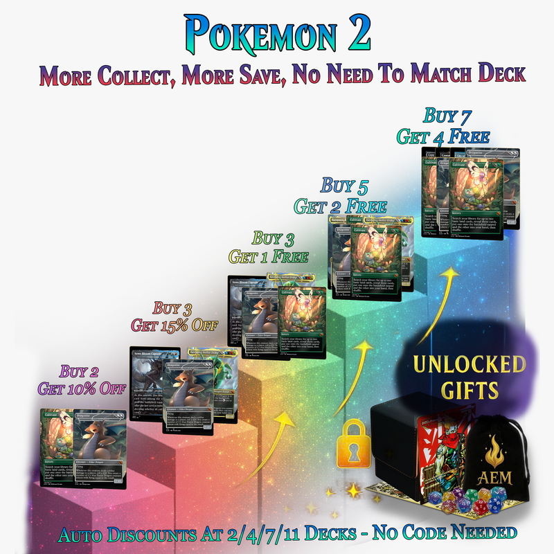 Pokémon Commander Deck Ver 2 | 110+ Cards | PrimeDecks