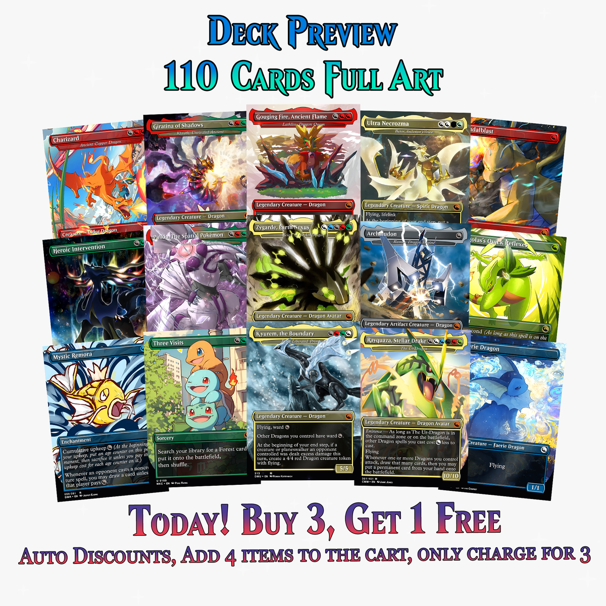 Pokémon Commander Deck Ver 2 | 110+ Cards | PrimeDecks