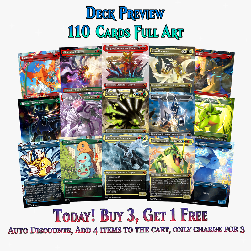 Pokémon Commander Deck Ver 2 | 110+ Cards | PrimeDecks