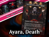 Ayara Death by 1000 Cuts Gothic Sacrifice 100+ Cards | PrimeDecks