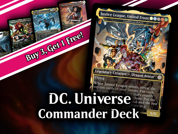 | New | DC Superhero Commander Deck | 120+ Cards | PrimeDecks