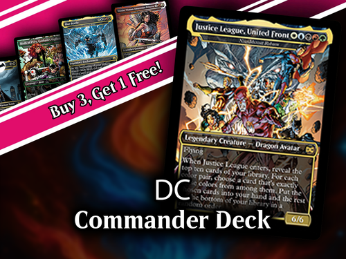 | New | DC Superhero Commander Deck | 120+ Cards | PrimeDecks