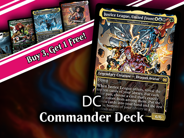 | New | DC Superhero Commander Deck | 120+ Cards | PrimeDecks