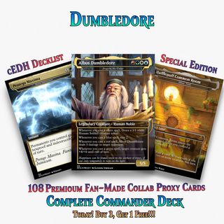 Dumbledore Light Magic Commander Deck | 108+ Cards | PrimeDecks