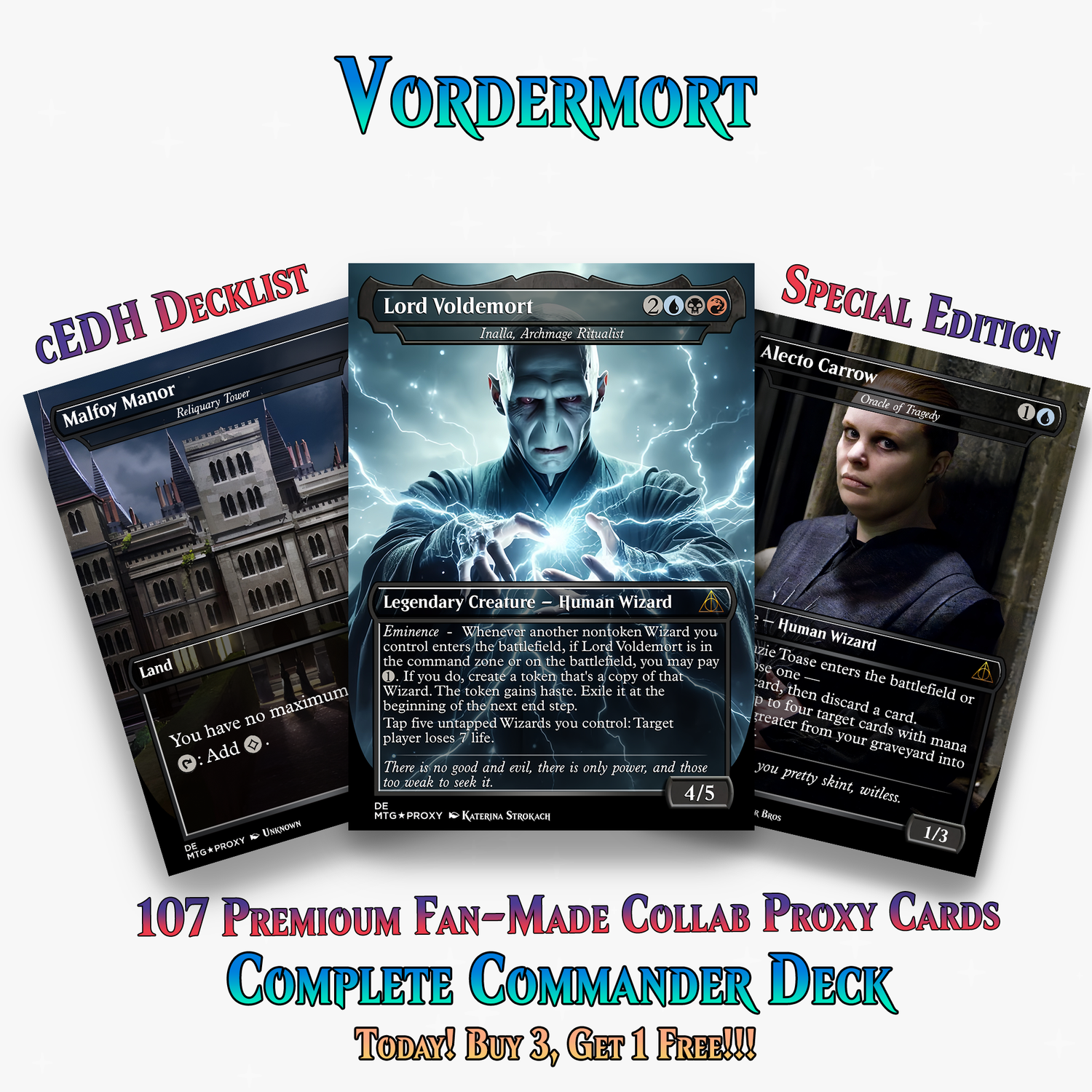 Voldemort’s Legion Commander Deck – 107+ Cards | PrimeDecks