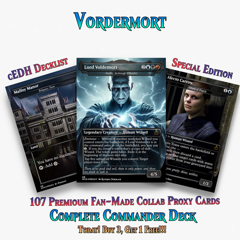 Voldemort’s Legion Commander Deck – 107+ Cards | PrimeDecks