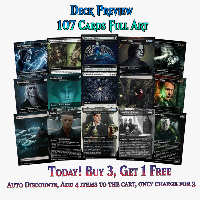 Voldemort’s Legion Commander Deck – 107+ Cards | PrimeDecks