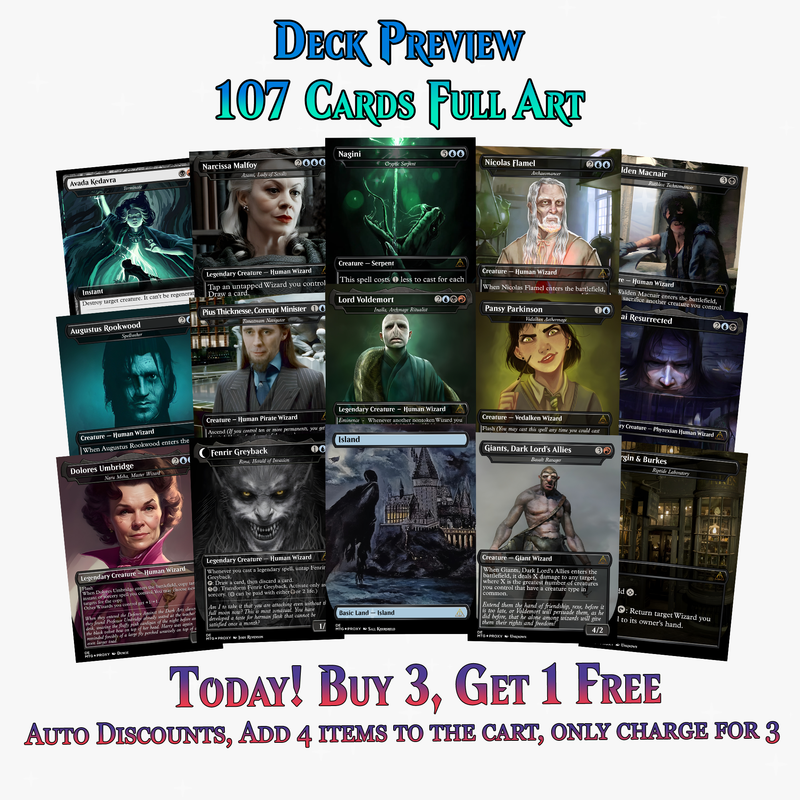 Voldemort’s Legion Commander Deck – 107+ Cards | PrimeDecks