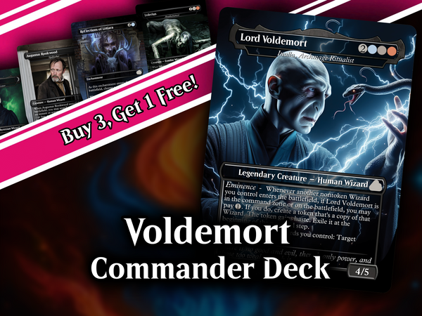 | New | Voldemort’s Legion Commander Deck – 107+ Cards | PrimeDecks