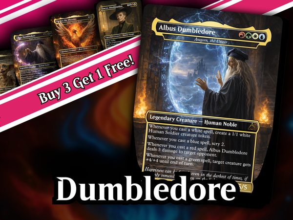 Dumbledore Light Magic Commander Deck | 108+ Cards | PrimeDecks