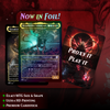 Custom Commander Deck | 120 Limited Cards + 10 Bonus Lands + Storage Box | PrimeDecks
