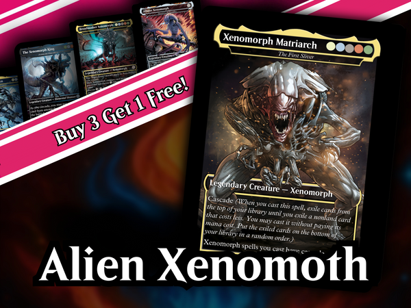| New | Xenomoth Alien Commander Deck – 113+ Cards | PrimeDecks — Image 1