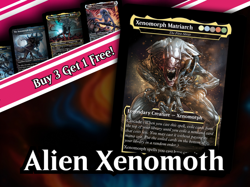 | New | Xenomoth Alien Commander Deck – 113+ Cards | PrimeDecks — Image 1