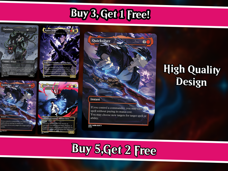 | New | Solo Leveling Commander Deck – 112+ Cards | PrimeDecks — Image 2