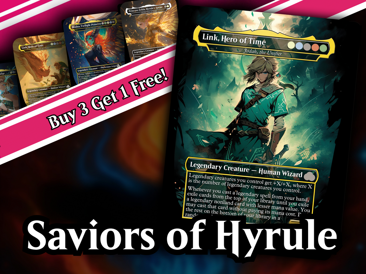 | New | Savior of Hyrule Commander Deck | 116+ Cards | PrimeDecks — Image 1