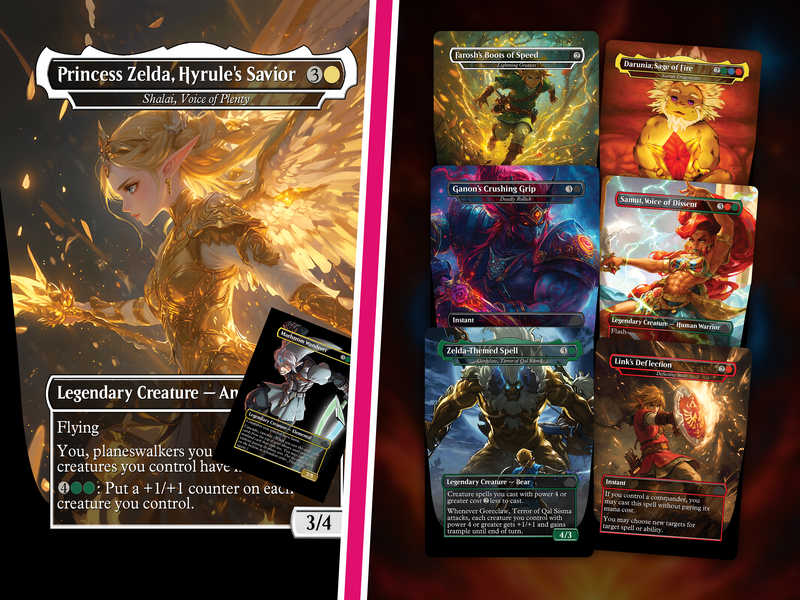 | New | Savior of Hyrule Commander Deck | 116+ Cards | PrimeDecks — Image 5