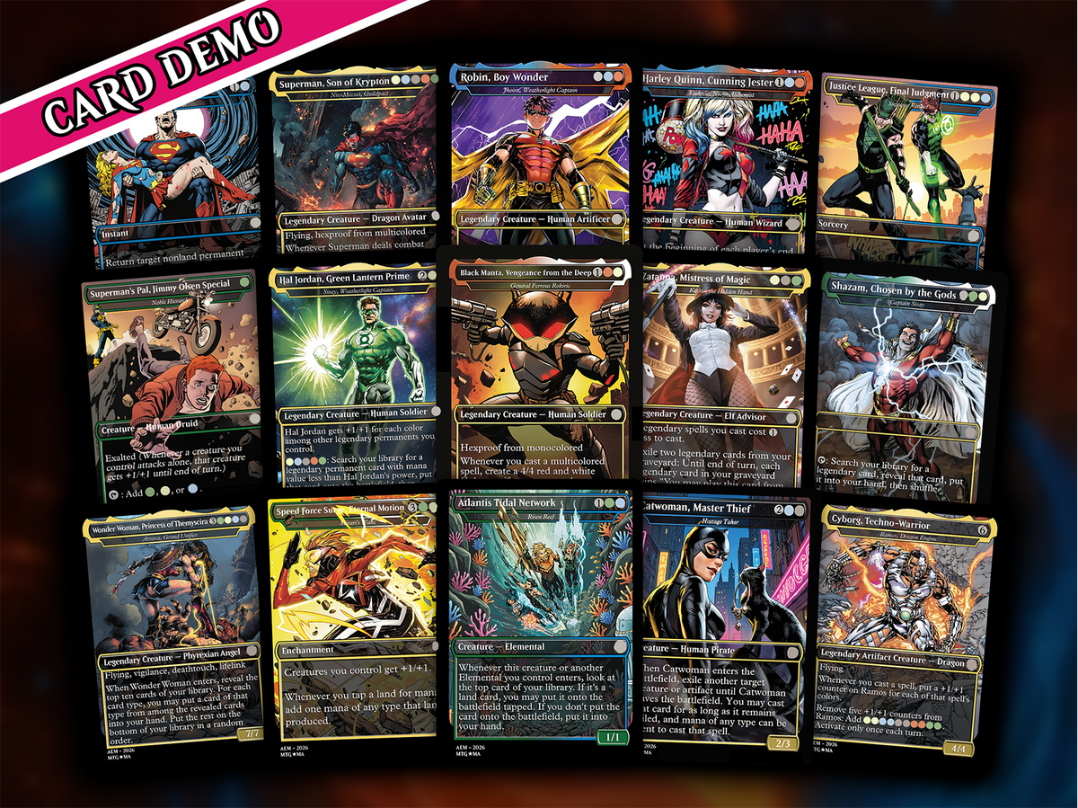 | New | DC Superhero Commander Deck | 120+ Cards | PrimeDecks — Image 4