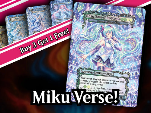 Hatsune Miku Inspired Proxy Commander Deck – 100 Cards | PrimeDecks [prime-mock-20260924 LK-241]
