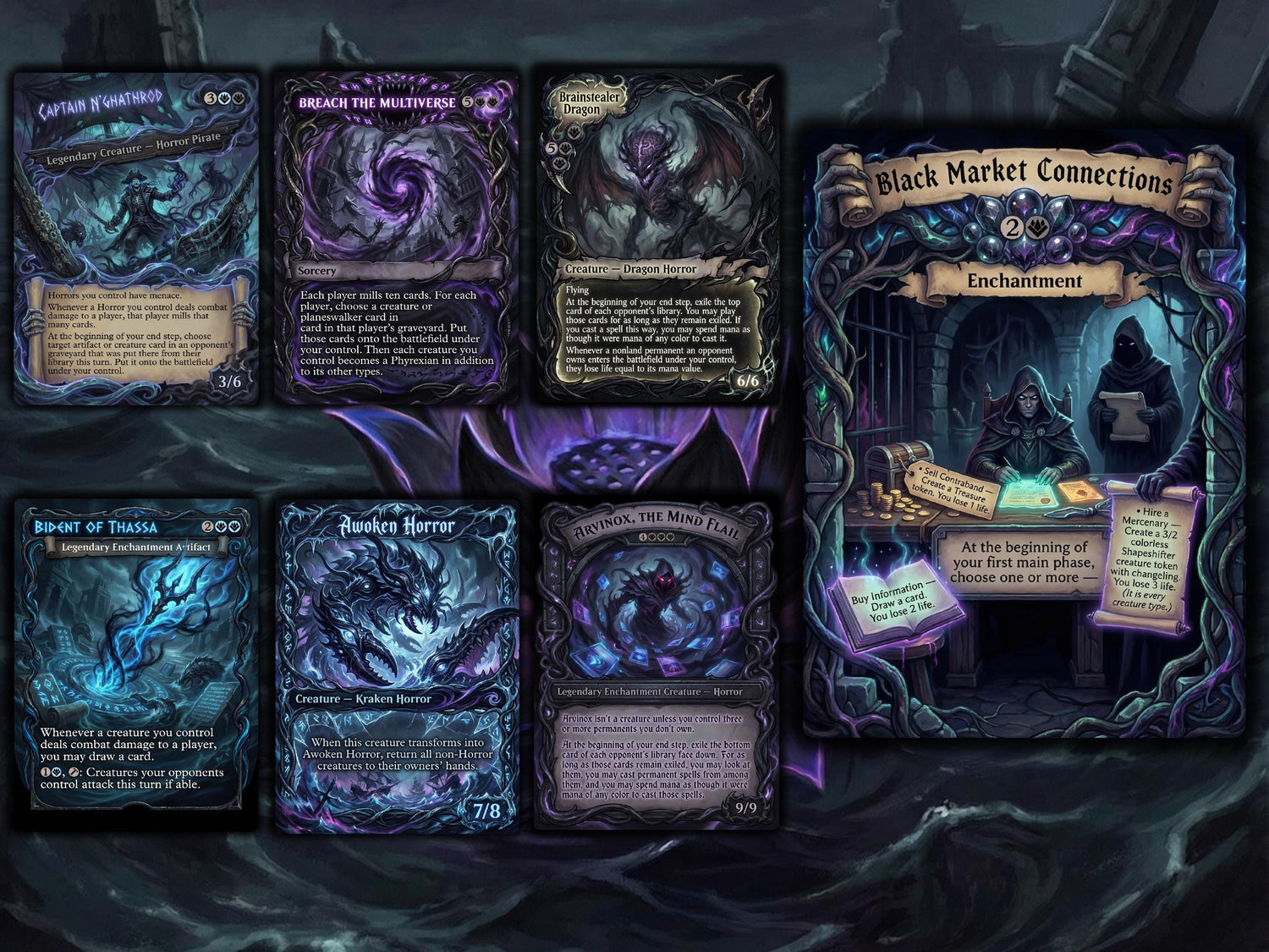 | New | Captain N'ghathrod Horror Tribal Commander Deck | 100 Cards | PrimeDecks