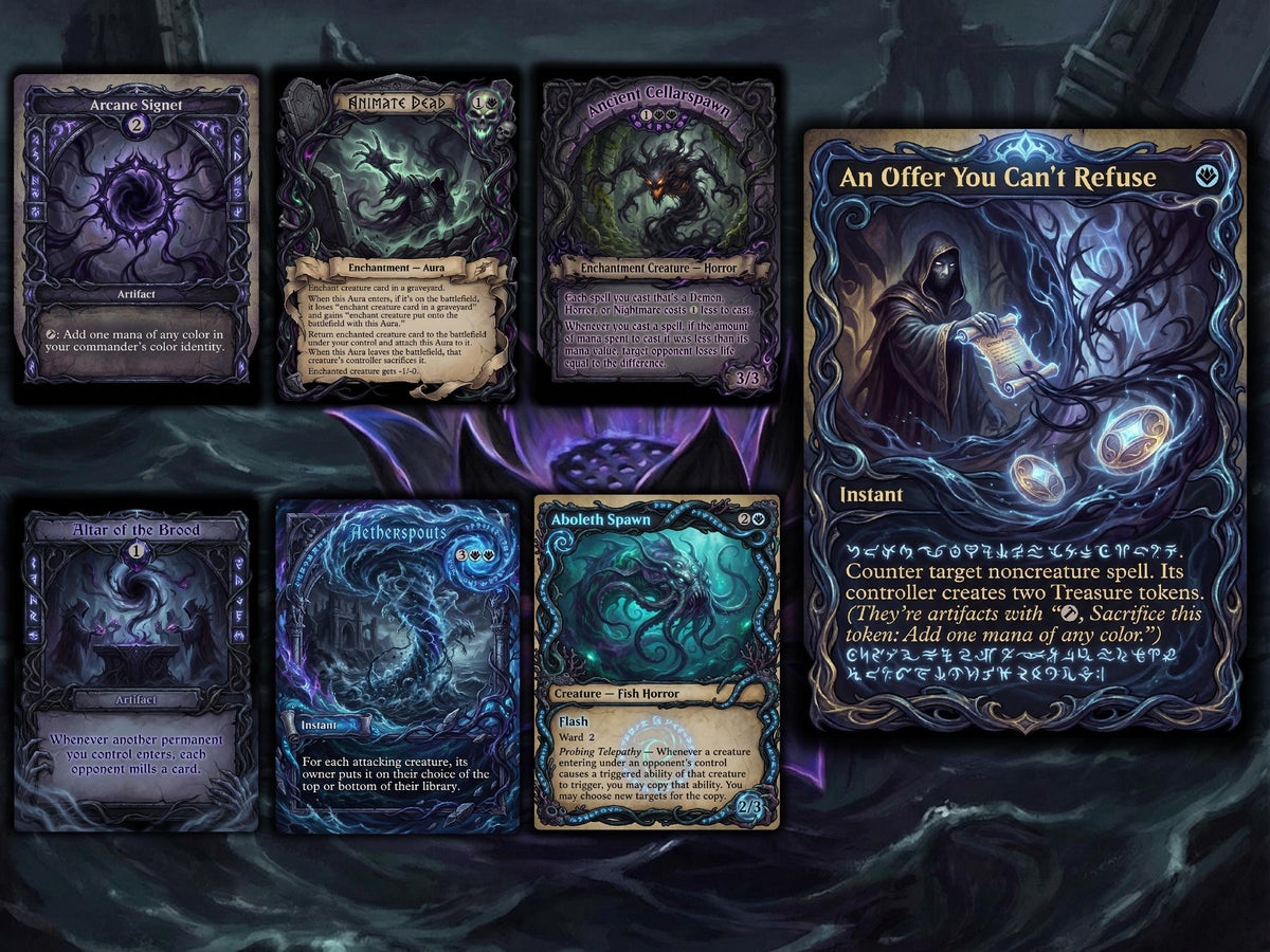 | New | Captain N'ghathrod Horror Tribal Commander Deck | 100 Cards | PrimeDecks