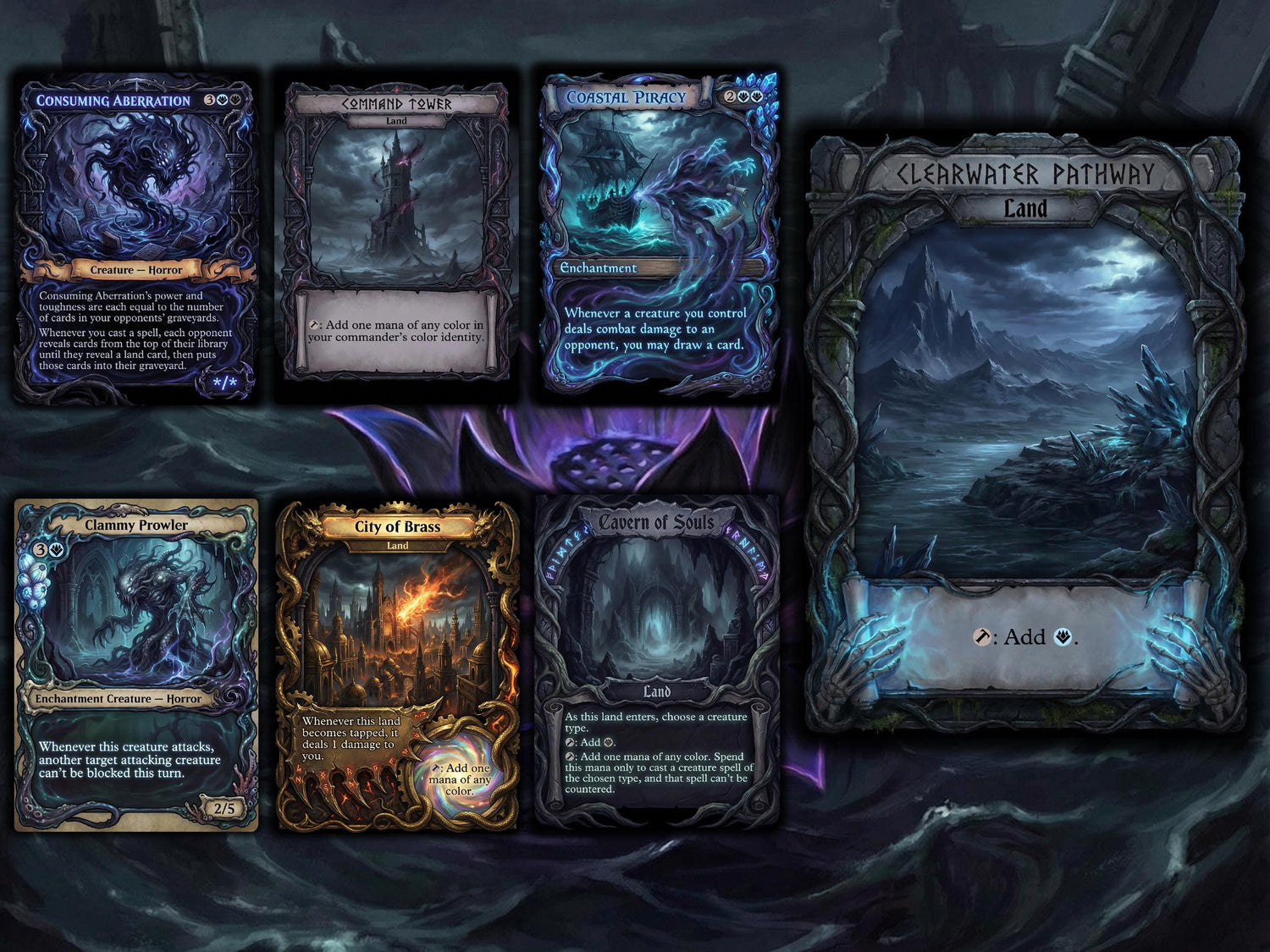| New | Captain N'ghathrod Horror Tribal Commander Deck | 100 Cards | PrimeDecks
