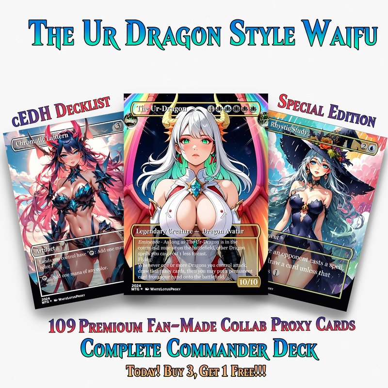 The UR-DRAGON Commander Deck – 109+ Cards | PrimeDecks